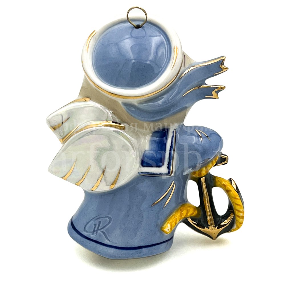 Елочная игрушка "Ангел - моряк"